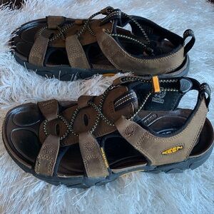 Excellent Condition Keen Sandals Womens 7.5 Sarasota Trail Brown 1004907